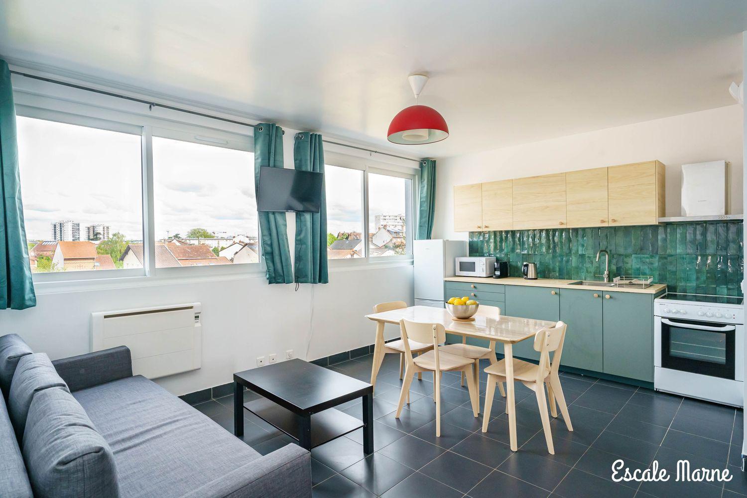 Escale-Marne Fr - 202 - Free Parking - Free Luggage Storage - All Equipped - Linen Included - Washing Machine - 10Mn Walk Metro 8 - Rer A - Panoramic View - From 1 To 14 Guests Maisons-Alfort Exterior foto